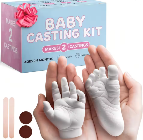 BabyForm™ – zestaw do tworzenia pamiątkowych odlewów 3D dla dzieci