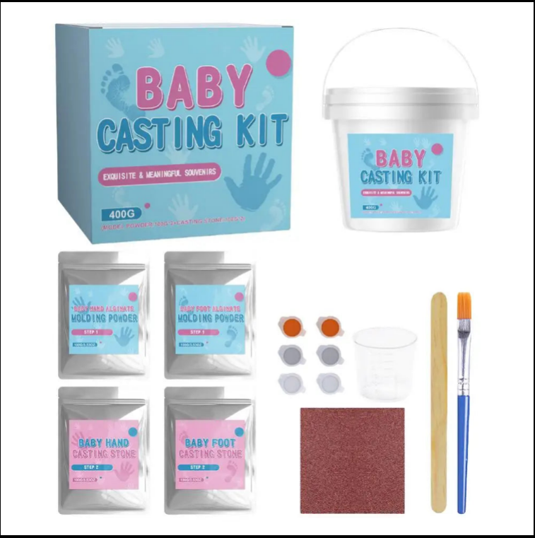 BabyForm™ – zestaw do tworzenia pamiątkowych odlewów 3D dla dzieci